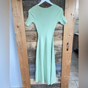 Maje Dress NWT 40 (lg) Light green minty color